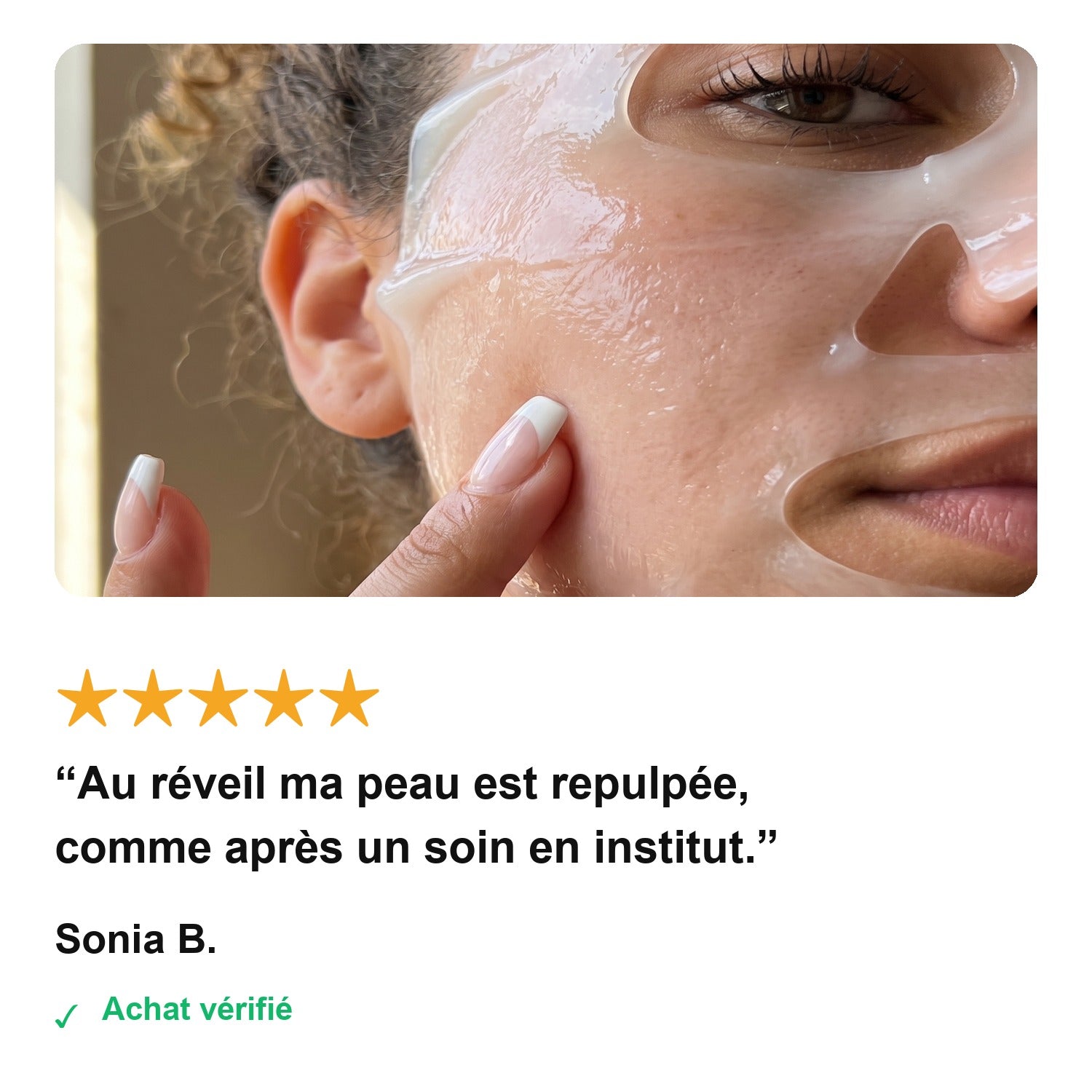 Avis client — Sonia B.