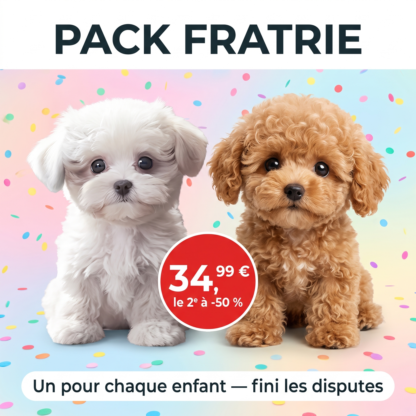 Chiot Robot Réaliste™ — Il marche, aboie et fait des câlins