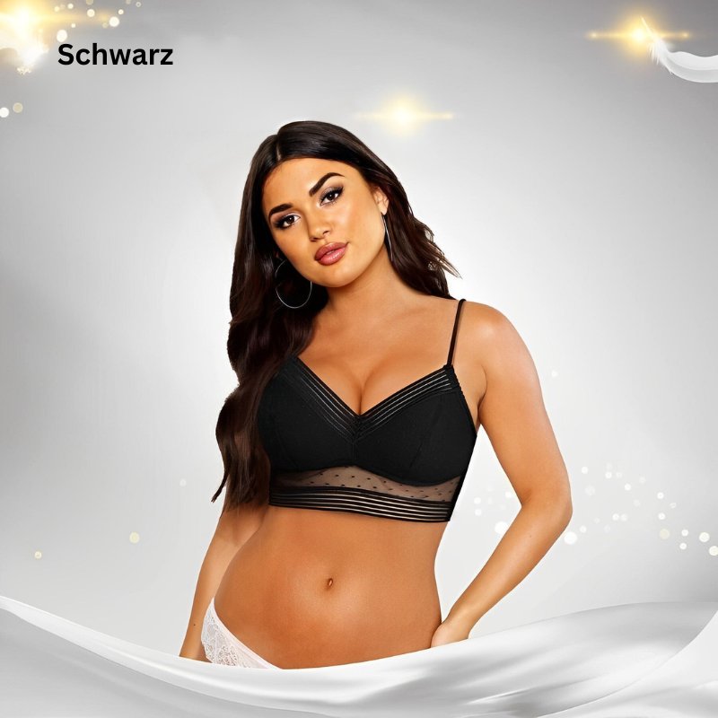 couleur Noir — Soutien-Gorge Invisible Sans Armature