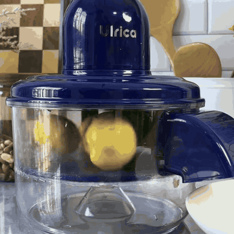 Éplucheur Électrique Automatique Transparent 5 Lames — Fruits & Légumes
