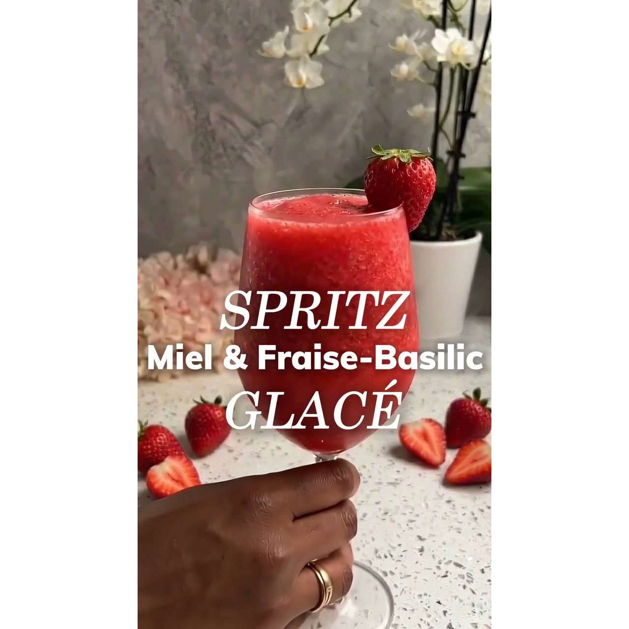situation — Sirop Spritz Miel & Fraise-Basilic