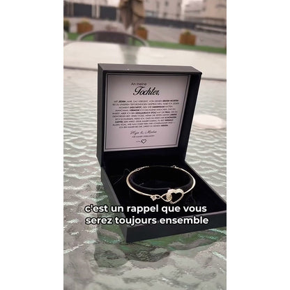 situation — Bracelet Cœur Infini – Lien Mère-Fille