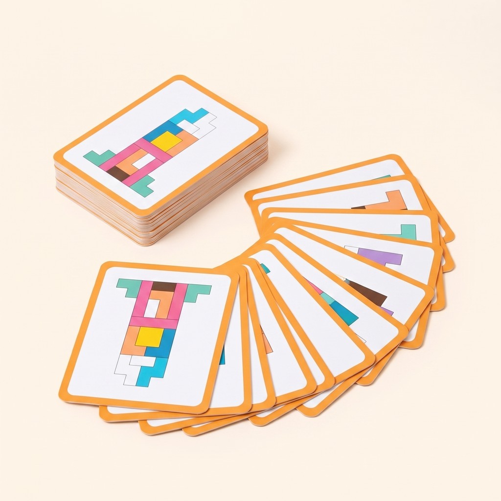 Jeu de 40 cartes-défis en bois offert