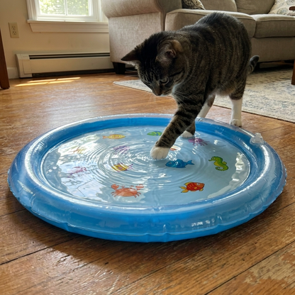 Tapis Aquatique Interactif pour Chat