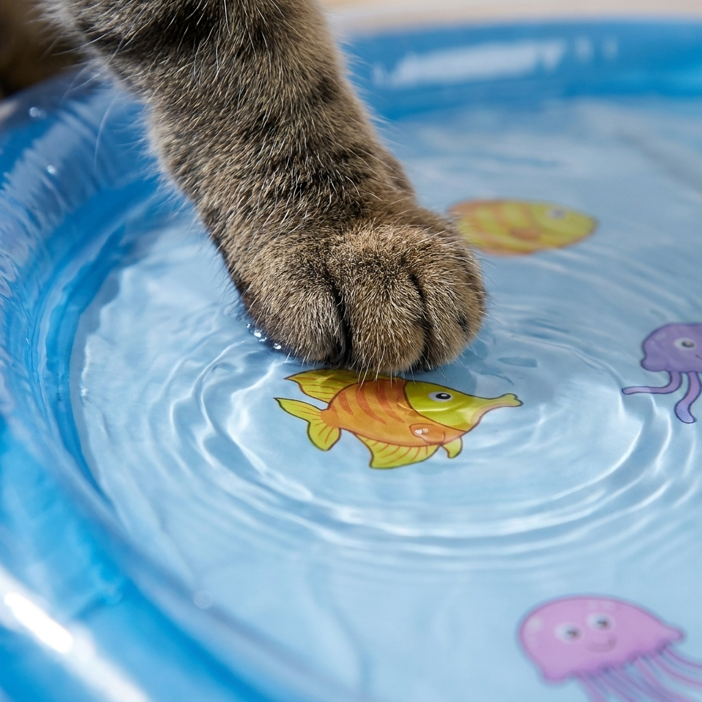 Tapis Aquatique Interactif pour Chat