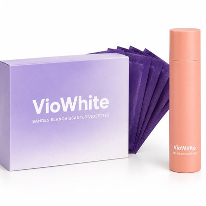 VioWhite™ – Kit de Blanchiment Dentaire au Violet