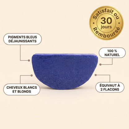 BleuNacré — pigments bleus déjaunissants
