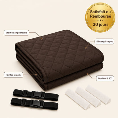AquaShield™ – Housse de Canapé Imperméable Matelassée