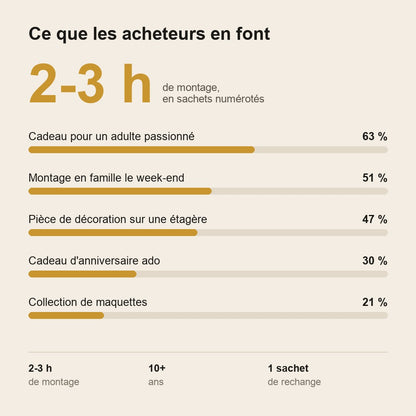 BrickRoad™ – Muscle Car Américaine 1970 à Construire