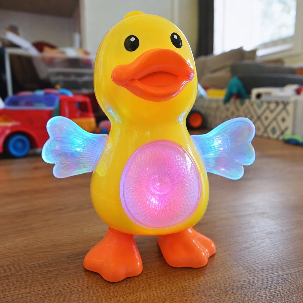 DuckyDance™ – Canard Dansant Lumineux et Musical