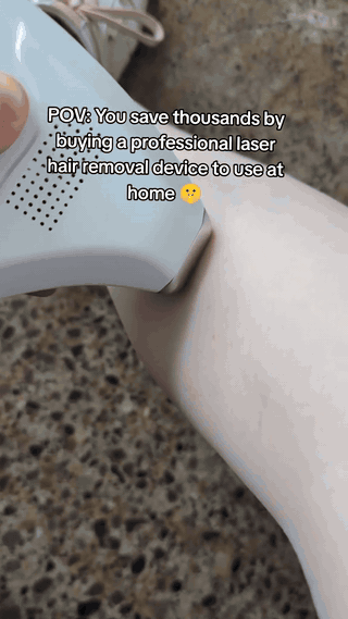 gif — Épiléane™ – Lumière laser 808 nm pour espacer la repousse, à la maison