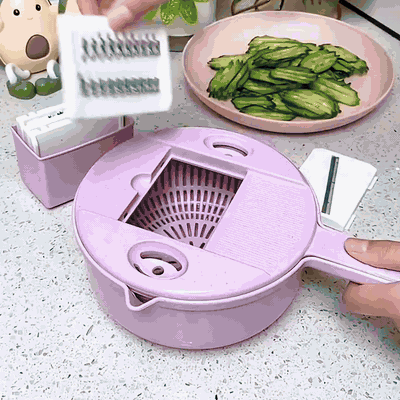 gif — Mandoline multifonction à lames interchangeables