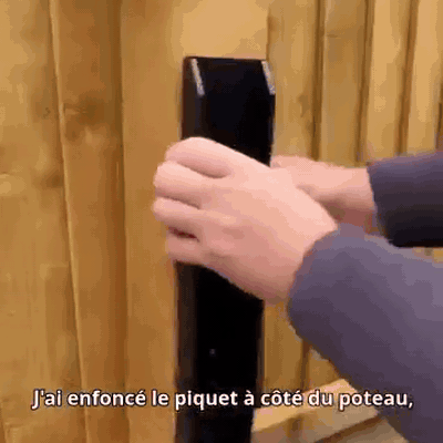 gif — AncraFix™ – Ancre de Réparation pour Poteau de Clôture