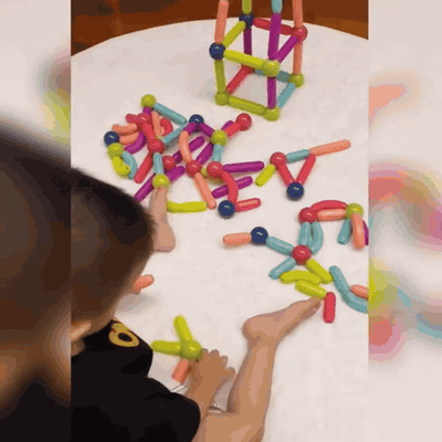 gif — MagnoStix™ – Kit de Construction Magnétique 36 Pièces