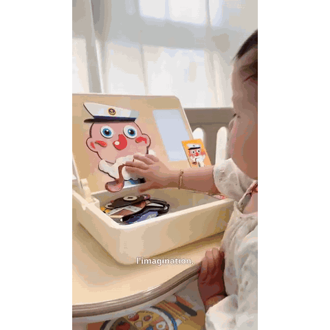 gif — MagiFace™ – Plateau Magnétique à Visages Rigolos
