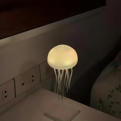 Lampe méduse blanche