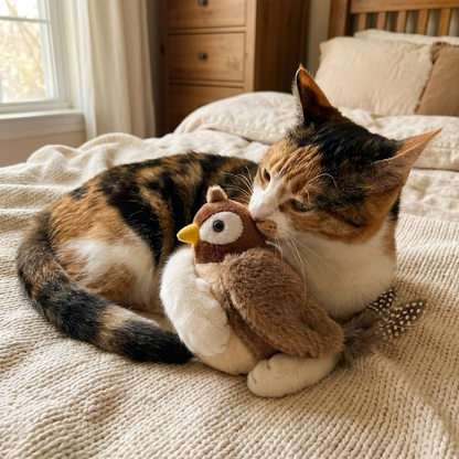 Jouet Chat Oiseau Gazouillant