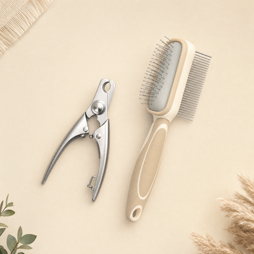 Kit de Toilettage (coupe-griffes + peigne) — OFFERT