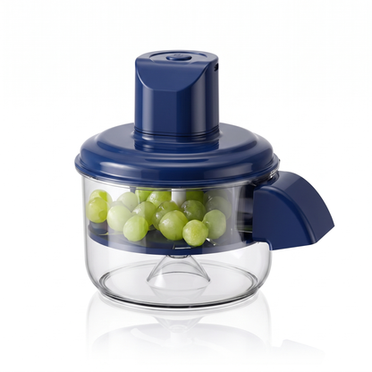 Éplucheur Électrique Automatique Transparent 5 Lames — Fruits & Légumes