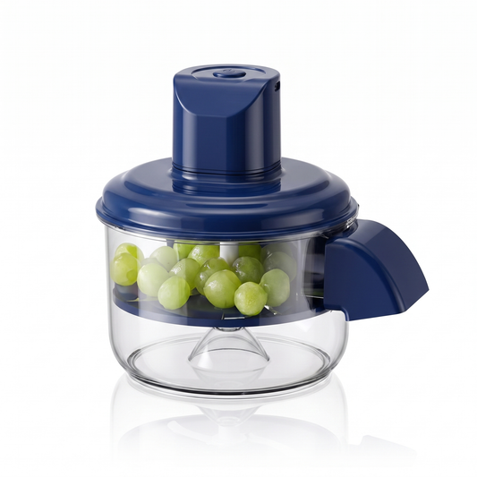 Éplucheur Électrique Automatique Transparent 5 Lames — Fruits & Légumes