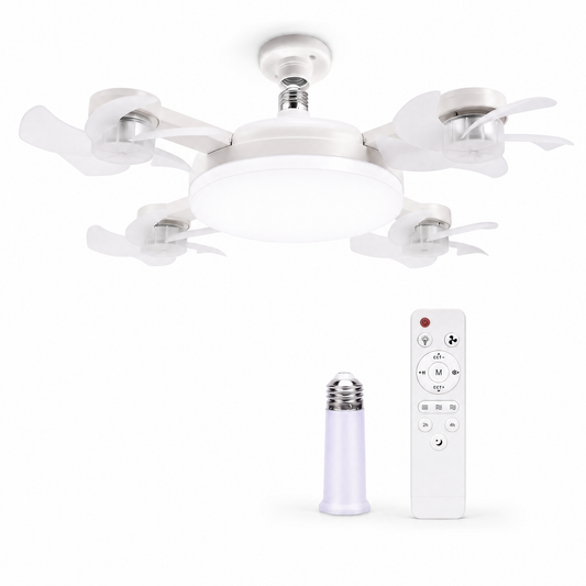 Ventilateur de plafond LED avec télécommande - packshot