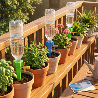 Pics d'Arrosage Automatique Goutte-à-Goutte pour Plantes