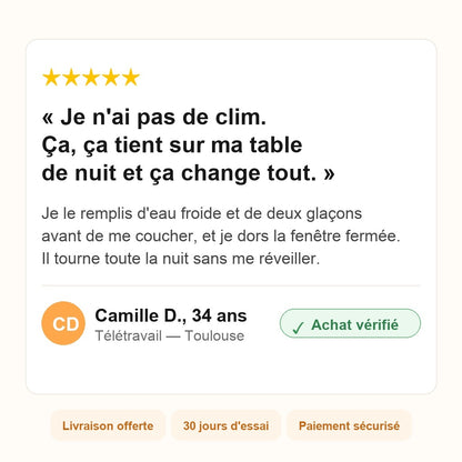 Avis client vérifié sur le PolarCube
