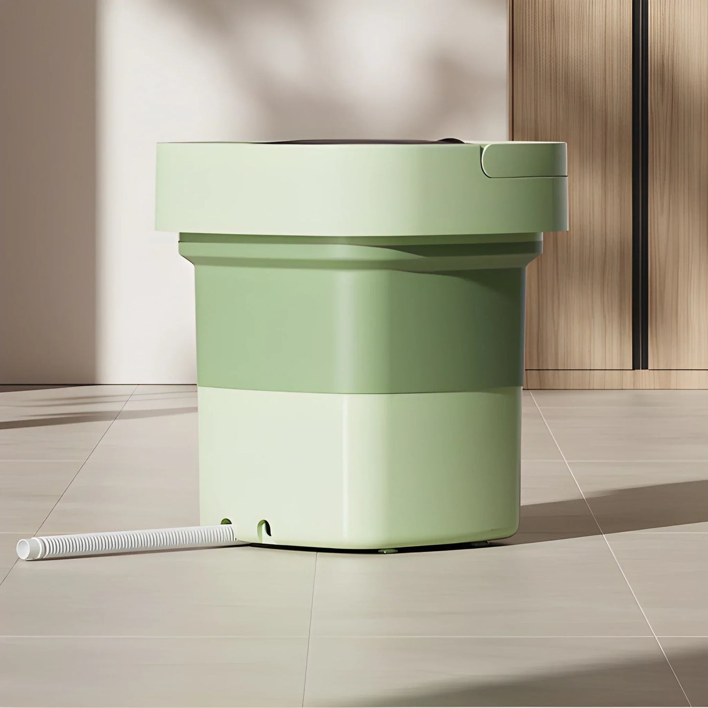 CompactWash™ – Mini Machine à Laver Portable et Pliable 6,5 L