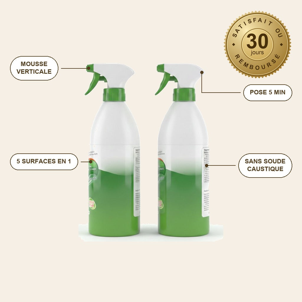 DégraissoMousse™ – Nettoyant Mousse Four, Grill & Hotte