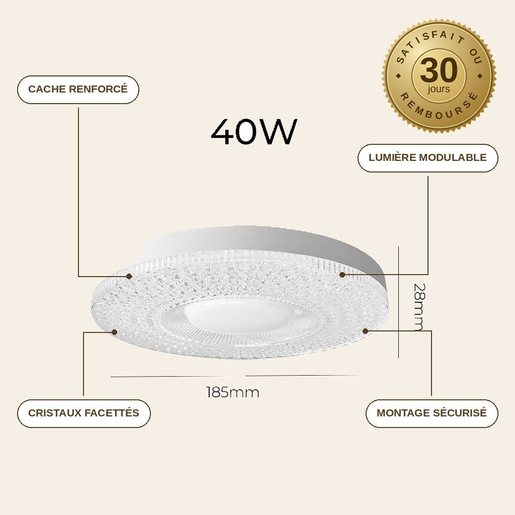infographie — Lustre Cristal Auréa™