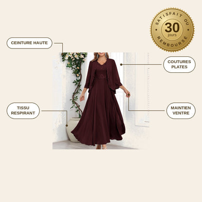 infographie — Culotte Gainante Taille Haute - Ventre Plat Sans Effort