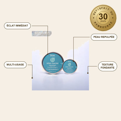 infographie — Nacréa™ – Crème Nacrée Éclat Visage & Corps