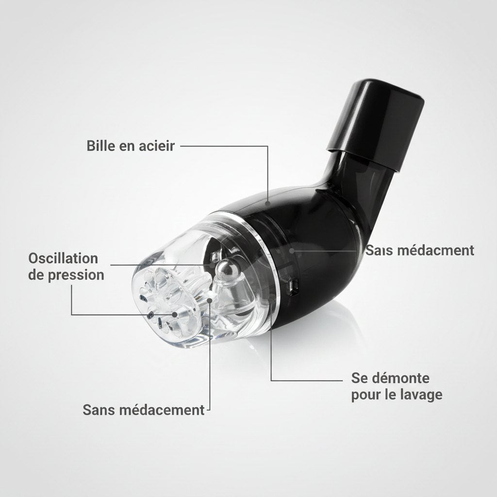 PulmoFlow™ – Appareil de Nettoyage Pulmonaire & Expansion