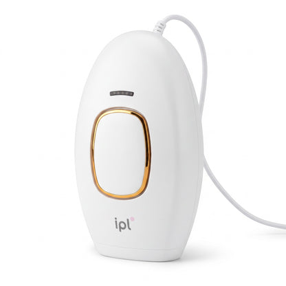 Épilateur à lumière pulsée IPL Veloura, blanc, vu de trois quarts