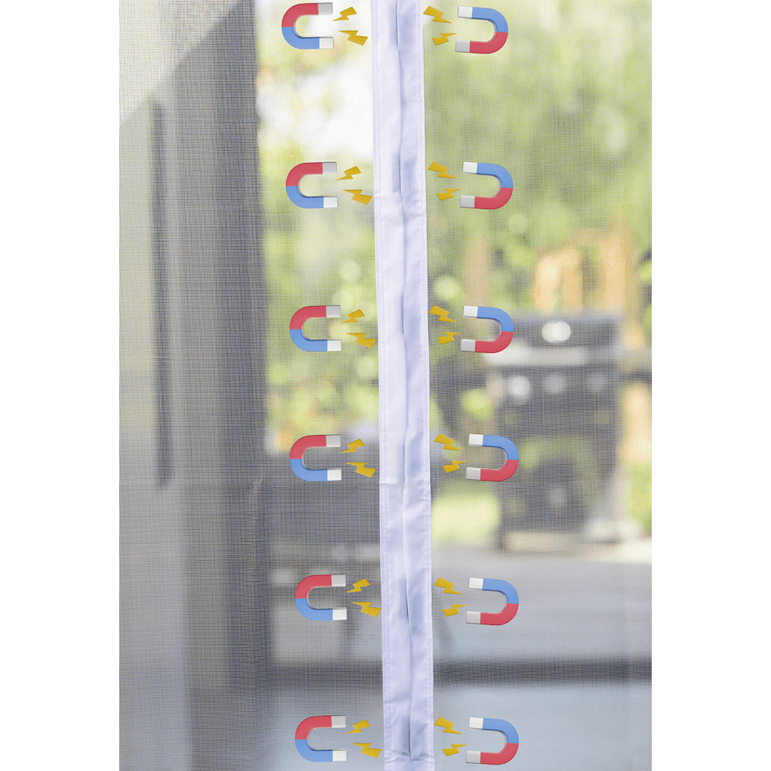 Moustiquaire magnetique