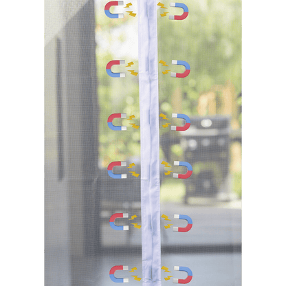 Moustiquaire magnetique
