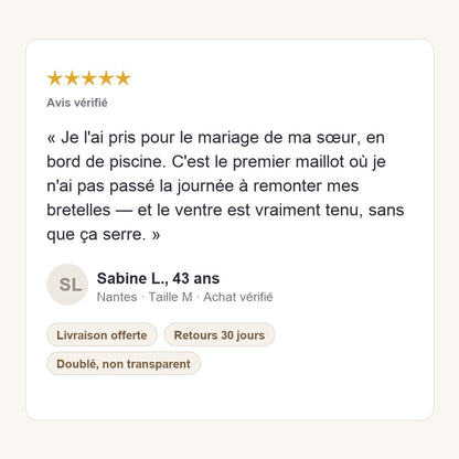 Avis cliente vérifié