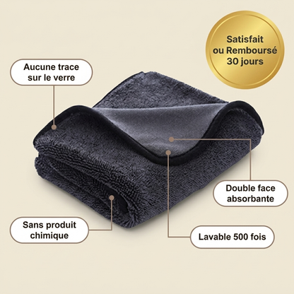 MiroClean – Chiffon Vitres Sans Trace — caractéristiques