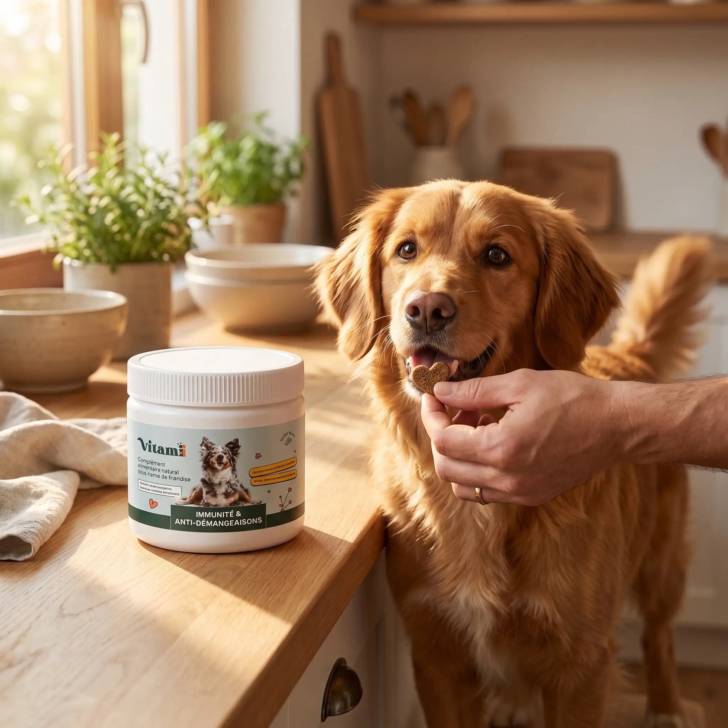 Friandises Naturelles Immunité & Anti-Démangeaisons pour Chien