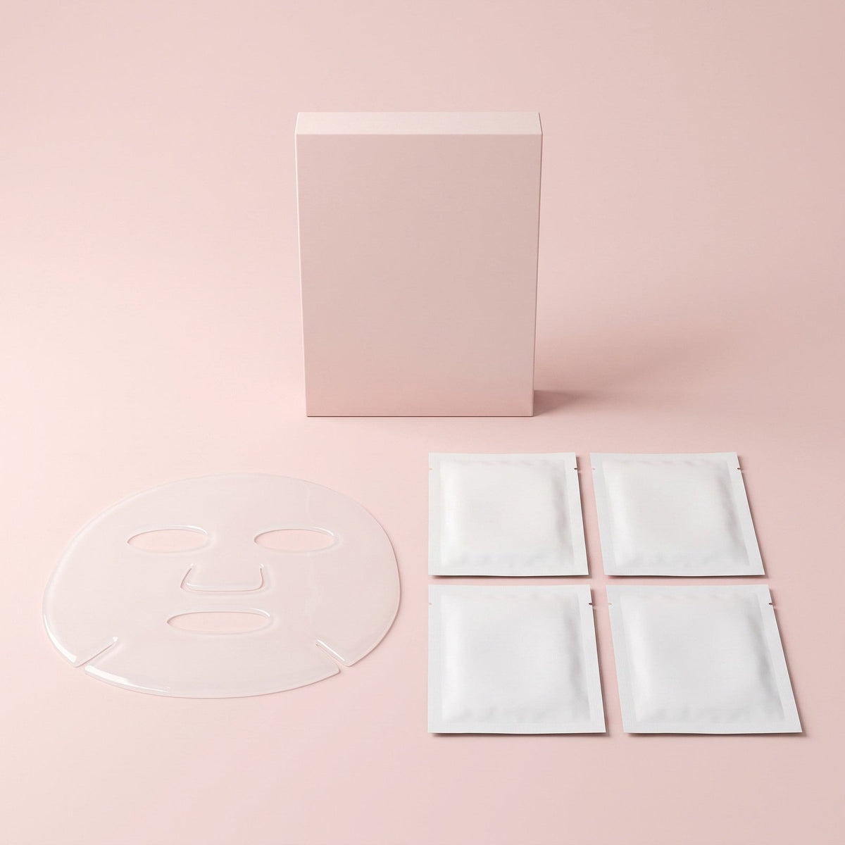 Lot de 4 masques bio-collagène GlowMask