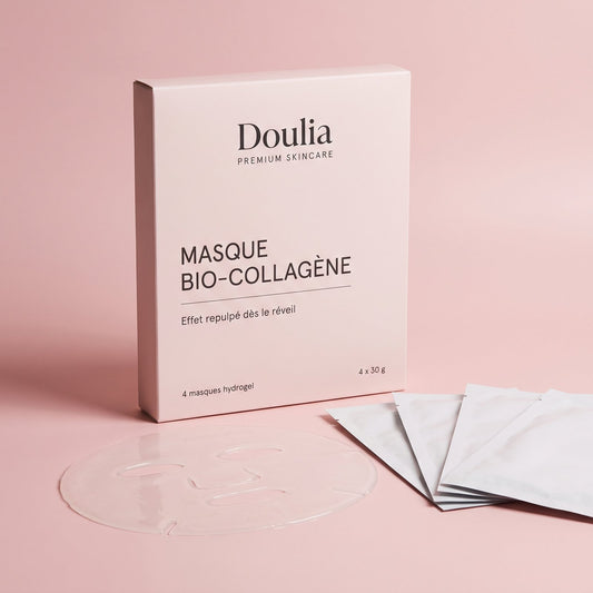 GlowMask — coffret 4 masques bio-collagène