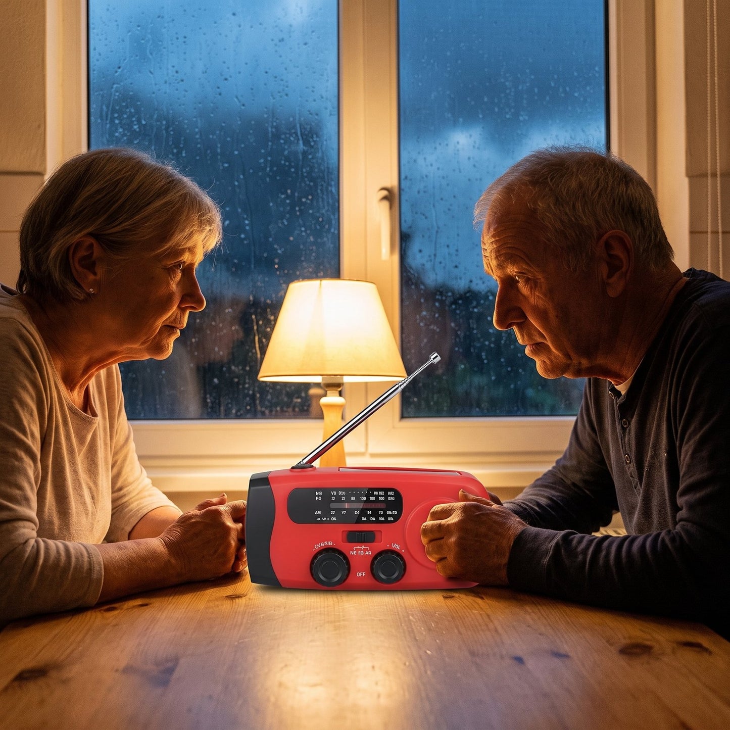 Soirée de tempête à la radio