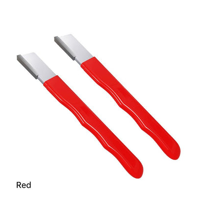 couleur Rouge — Affûteur Diamant Portable pour Couteaux et Ciseaux