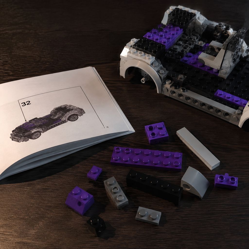 BrickRoad™ – Muscle Car Américaine 1970 à Construire