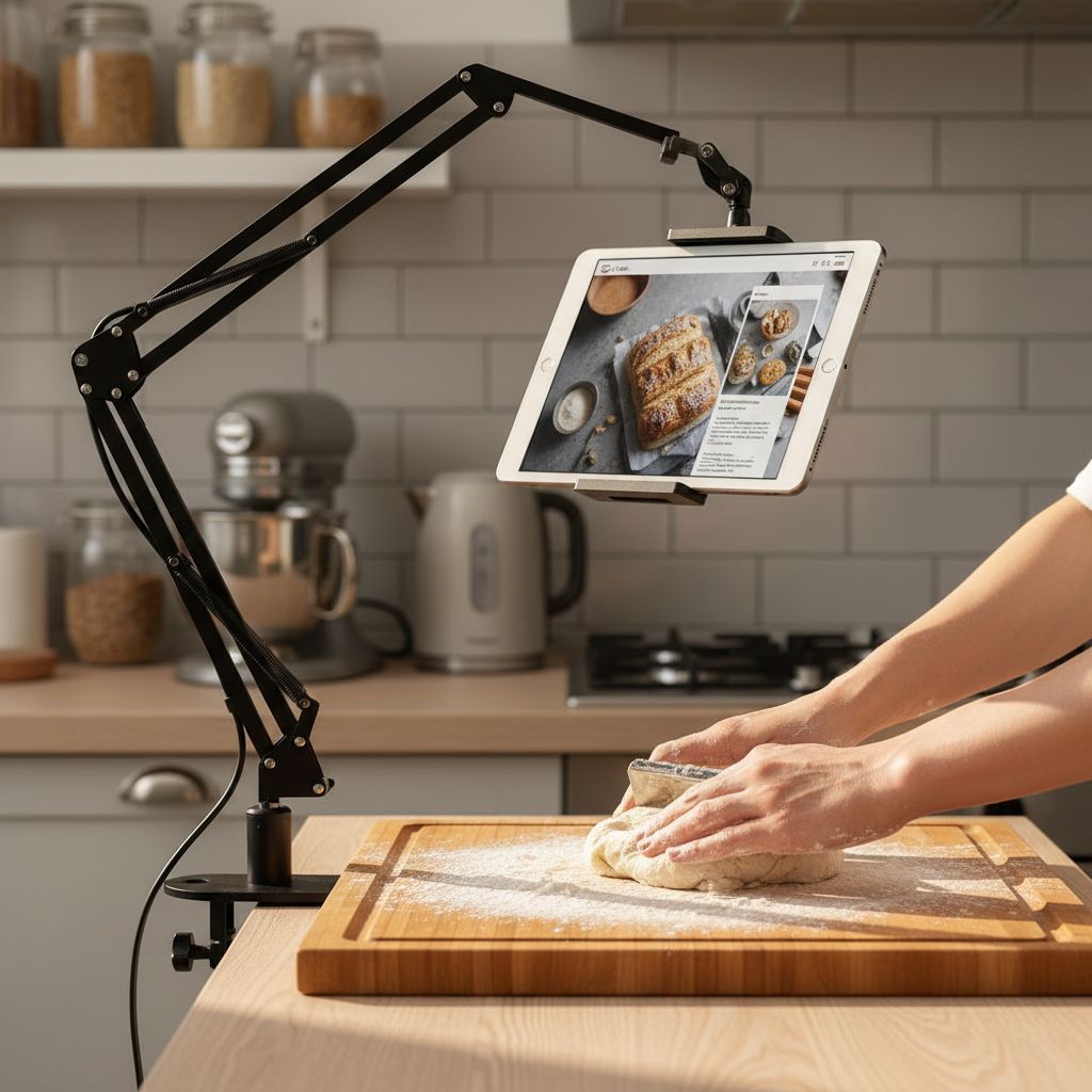 FlexArm™ – Support Articulé Magnétique pour Tablette & Téléphone
