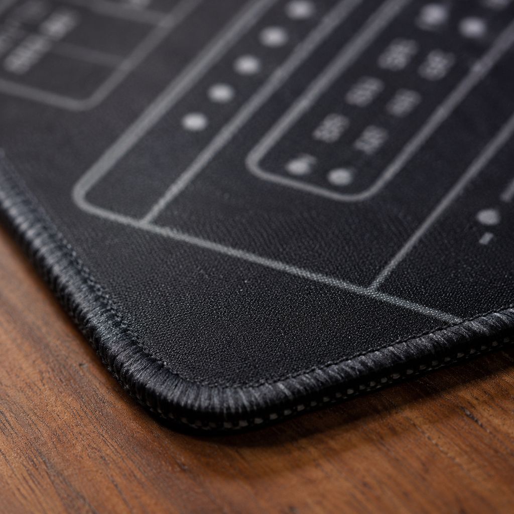 ShortMat™ – Grand Tapis de Souris avec Raccourcis Clavier