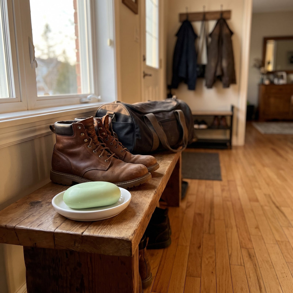 Le rituel après les chaussures