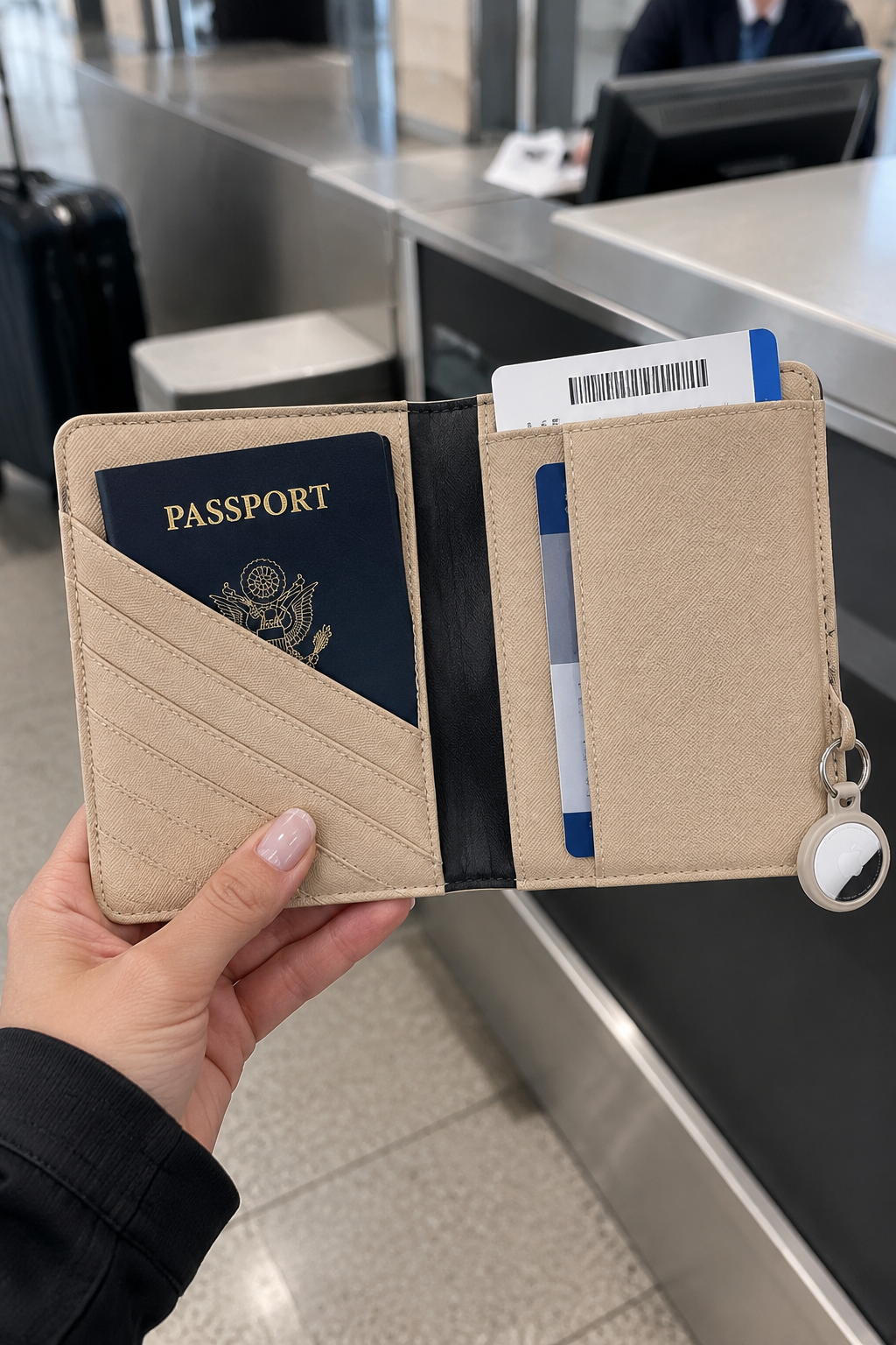 SafePass™ – Portefeuille Passeport Anti-RFID