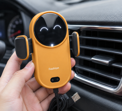 DriveCharge™ – Support Chargeur Sans Fil Voiture à Capteur Automatique