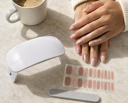 GlossStrip™ – Bandes de Gel Semi-Durci pour Ongles